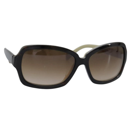 CHANEL Sunglasses plastic Brown CC am7632