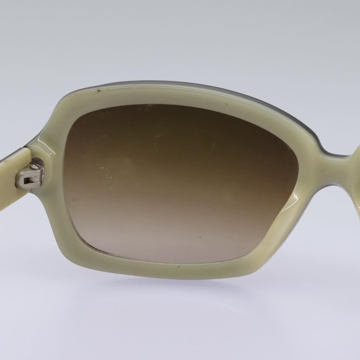 CHANEL Sunglasses plastic Brown CC am7632