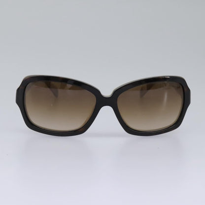 CHANEL Sunglasses plastic Brown CC am7632