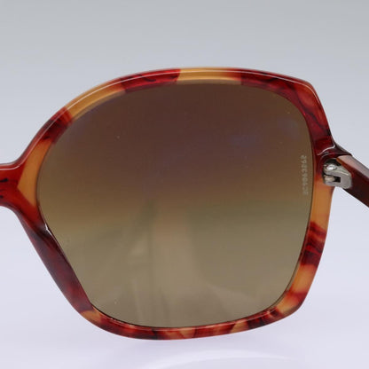 CHANEL Sunglasses plastic Red CC am7643