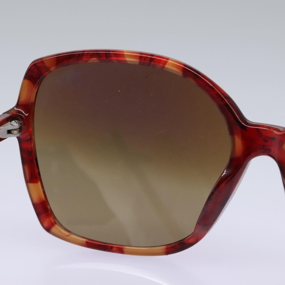 CHANEL Sunglasses plastic Red CC am7643