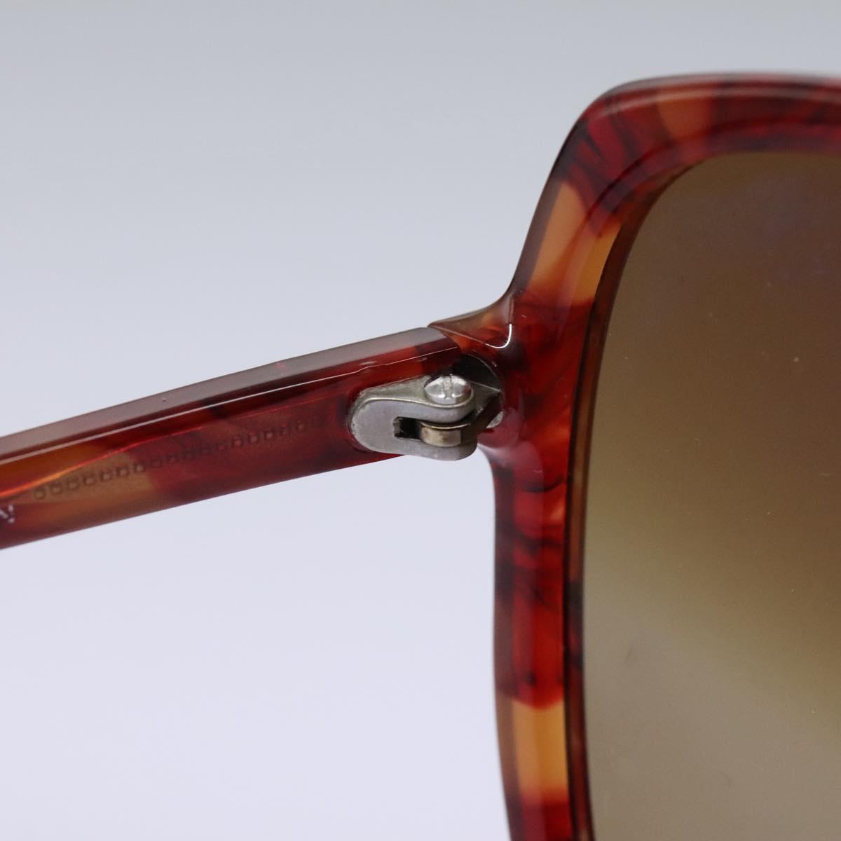 CHANEL Sunglasses plastic Red CC am7643