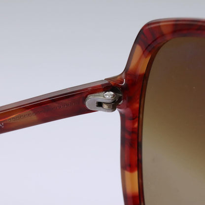 CHANEL Sunglasses plastic Red CC am7643