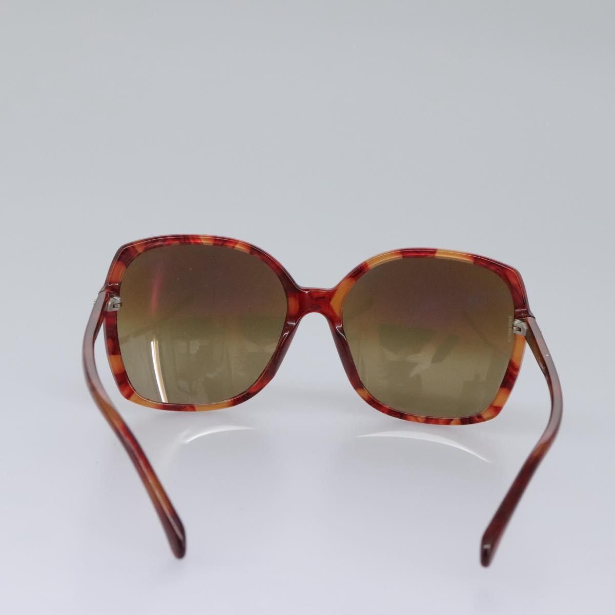 CHANEL Sunglasses plastic Red CC am7643