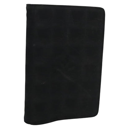 CHANEL New Travel line Day Planner Cover Nylon Black CC am7648