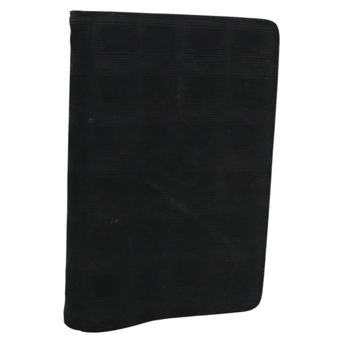 CHANEL New Travel line Day Planner Cover Nylon Black CC am7648