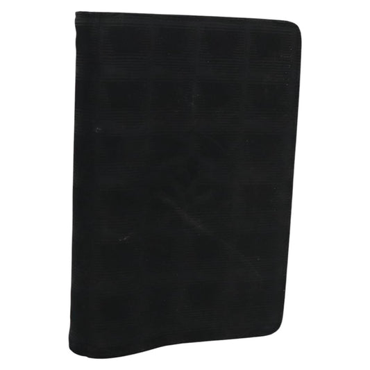 CHANEL New Travel line Day Planner Cover Nylon Black CC am7648