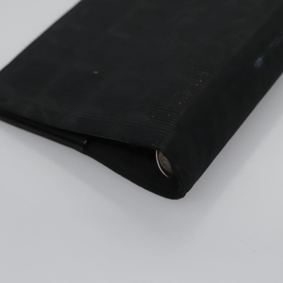 CHANEL New Travel line Day Planner Cover Nylon Black CC am7648