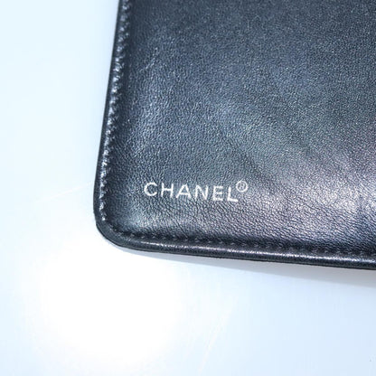 CHANEL New Travel line Day Planner Cover Nylon Black CC am7648