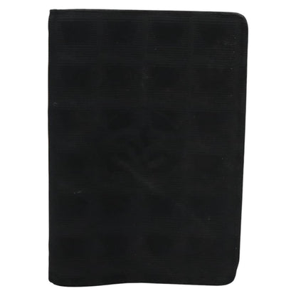 CHANEL New Travel line Day Planner Cover Nylon Black CC am7648
