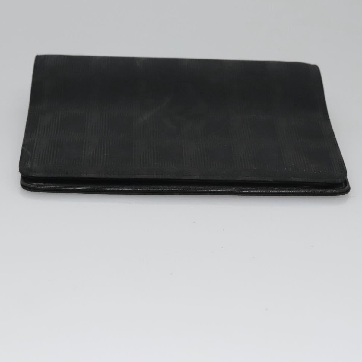 CHANEL New Travel line Day Planner Cover Nylon Black CC am7648