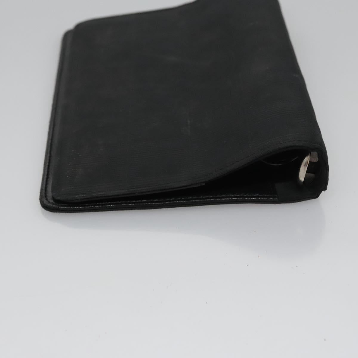 CHANEL New Travel line Day Planner Cover Nylon Black CC am7648