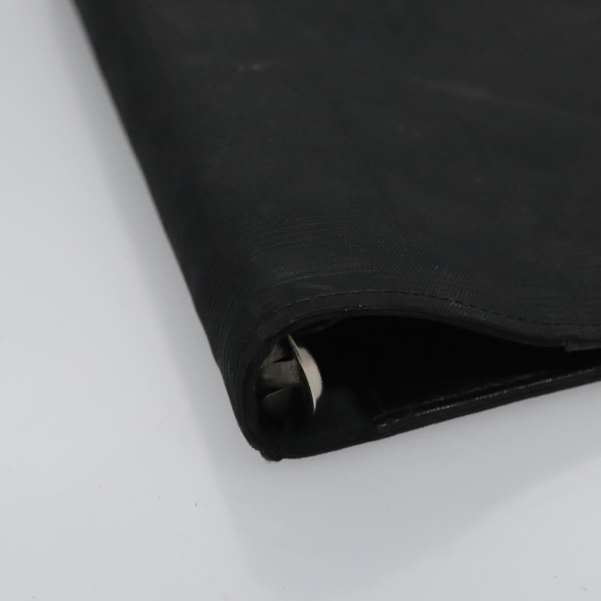 CHANEL New Travel line Day Planner Cover Nylon Black CC am7648