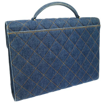CHANEL 1996-1997 Denim Briefcase