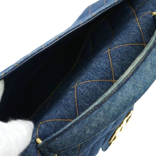 CHANEL 1996-1997 Denim Briefcase