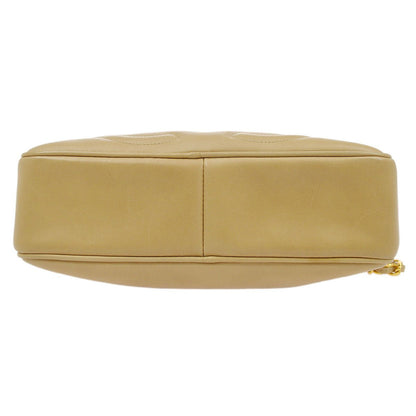 CHANEL 1994-1996 Triple CC Camera Bag Small Beige Lambskin