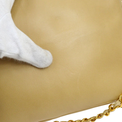 CHANEL 1994-1996 Triple CC Camera Bag Small Beige Lambskin