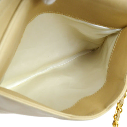 CHANEL 1994-1996 Triple CC Camera Bag Small Beige Lambskin