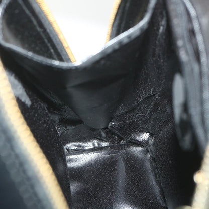 GUCCI Bamboo Shoulder Bag Patent leather Black 003 3444 0027  ar10549B