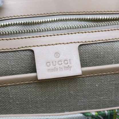 GUCCI Bamboo Hand Bag Canvas Multicolor 137351  ar10633B