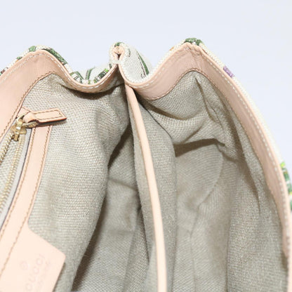 GUCCI Bamboo Hand Bag Canvas Multicolor 137351  ar10633B