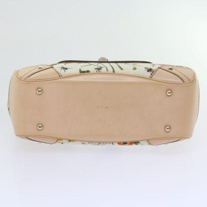 GUCCI Bamboo Hand Bag Canvas Multicolor 137351  ar10633B