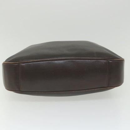 GUCCI Bamboo Shoulder Bag Leather Brown  ar10677