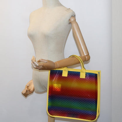 GUCCI Micro GG Canvas Tote Bag Vinyl Multicolor 550763  ar10682