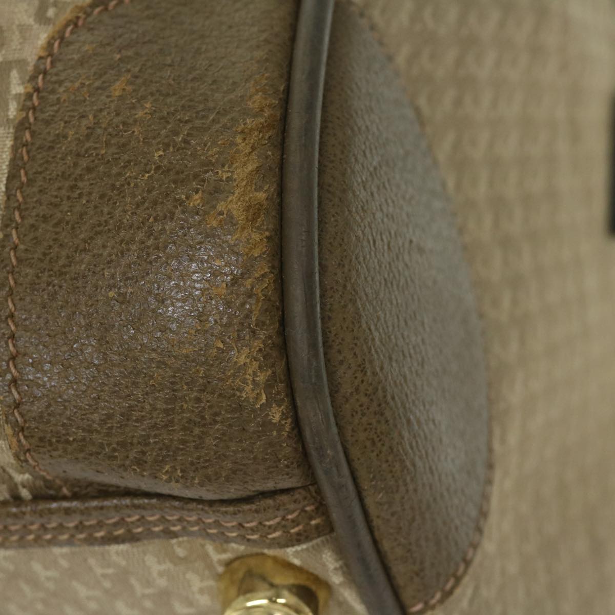 GUCCI Boston Bag Canvas Beige 012 123 3604  ar10892
