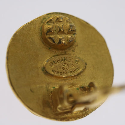 CHANEL Triple Coco Earring Gold CC ar11464B