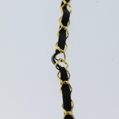 CHANEL Perfume Necklace Gold CC ar11600B