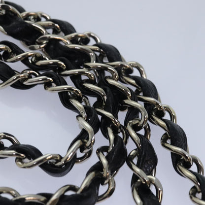 CHANEL Matelasse 30 Turn Lock Chain Bag Caviar Skin Black CC ar11992A
