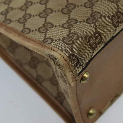 GUCCI GG Canvas Tote Bag Beige  ar12769