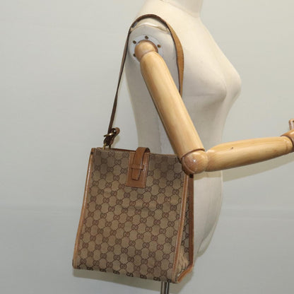 GUCCI GG Canvas Tote Bag Beige  ar12769