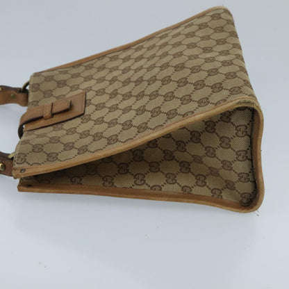 GUCCI GG Canvas Tote Bag Beige  ar12769