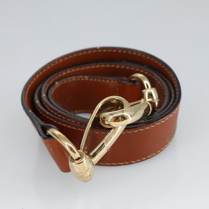 GUCCI Bamboo Hand Bag Leather 2way Brown  ar12794