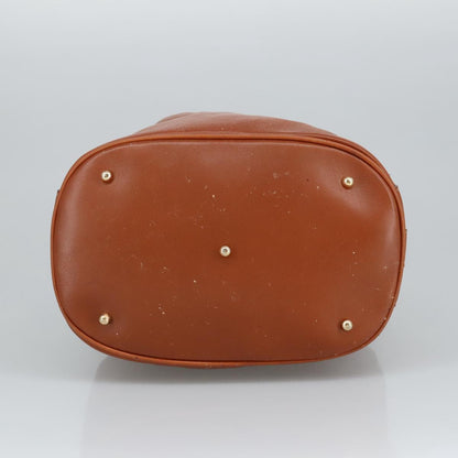 GUCCI Bamboo Hand Bag Leather 2way Brown  ar12794