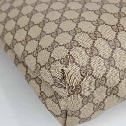 GUCCI GG Supreme Web Sherry Line Interlocking Tote Bag PVC Beige  ar12821