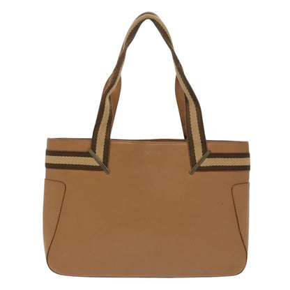 GUCCI Sherry Line Tote Bag Leather Brown 002 1135  ar12873