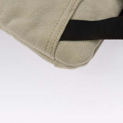 CHANEL Sports Shoulder Bag Canvas Beige CC ar13196