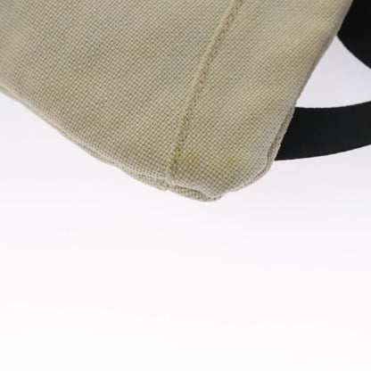 CHANEL Sports Shoulder Bag Canvas Beige CC ar13196
