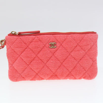 CHANEL Chain Hand Bag Pile 2way Pink CC ar9158SA