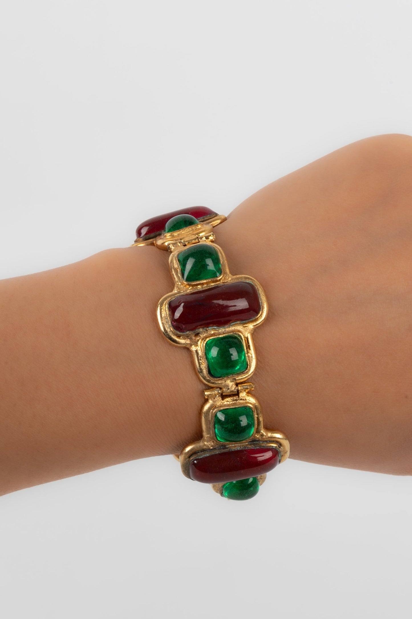 Bracelet en pte de verre Chanel