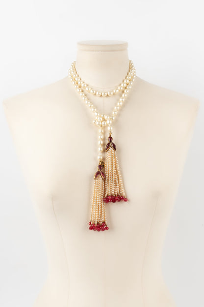 Collier cravate Chanel 1983