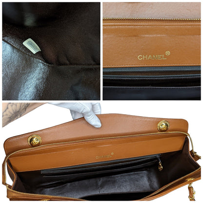 Chanel Vintage Matelass Chain Leather Shoulder Bag & Wallet