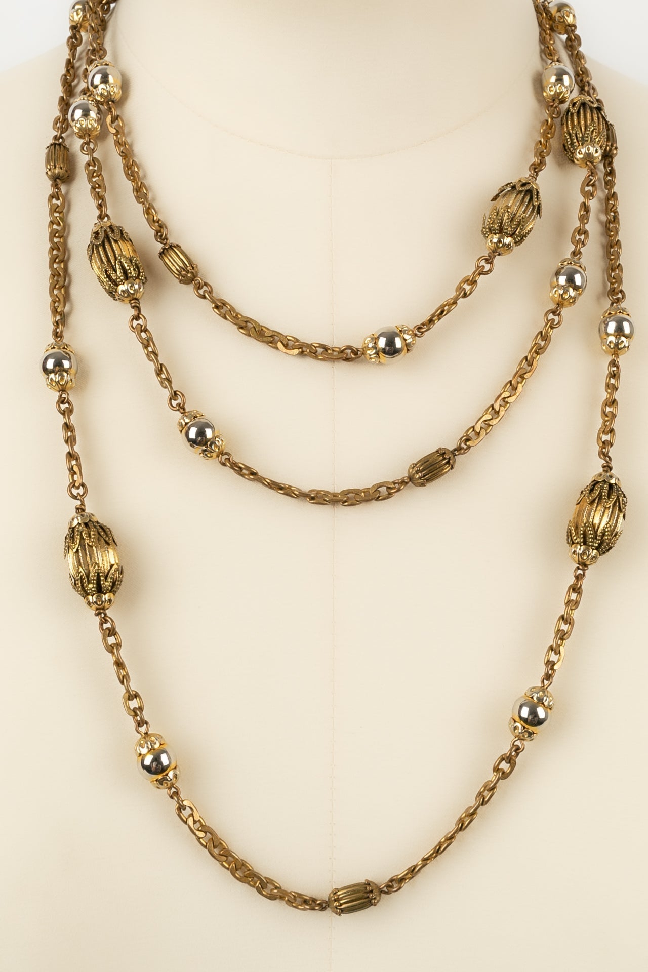 Collier / sautoir ancien Chanel