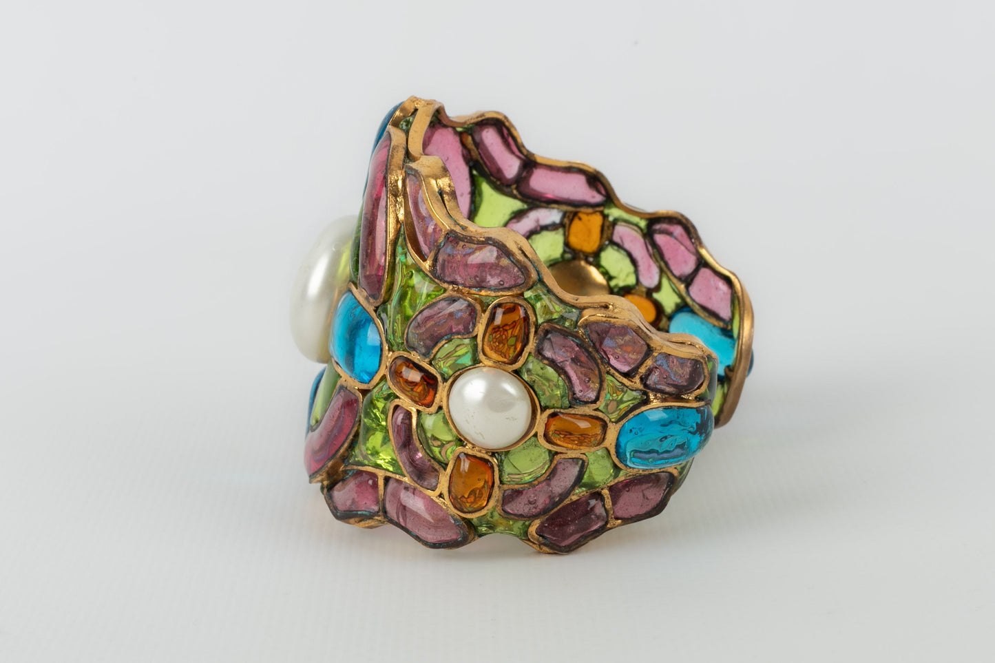 Bracelet en pte de verre Chanel