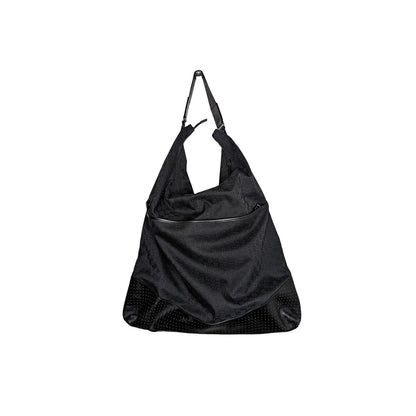 Gucci Black Nylon GG Monogram Garment Hobo