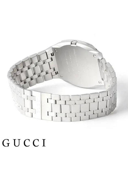 Gucci 25H Metal Watch Silver