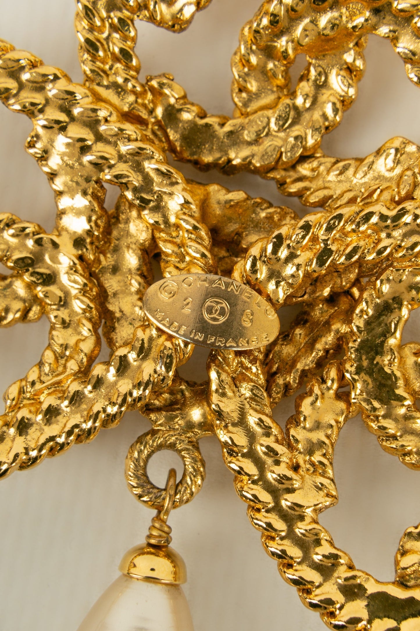 Collier pendentif Chanel 1990s